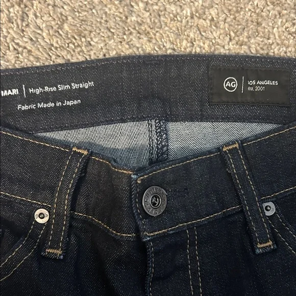 AG Mari High Rise Slim Straight Jeans - Picture 2 of 3